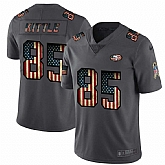 Nike 49ers 85 George Kittle 2019 Salute To Service USA Flag Fashion Limited Jersey Dyin,baseball caps,new era cap wholesale,wholesale hats